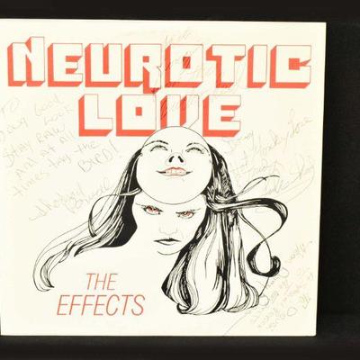 Autographed The Effects Neurotic Love 1984