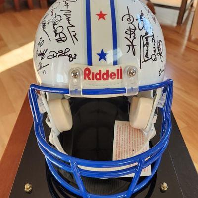  Autographed Super Bowl 40 Football Helmet! Autographed by all 40 MVPs from 40 years