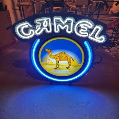 Collectible Neon CAMEL Light Up Advertising Sign