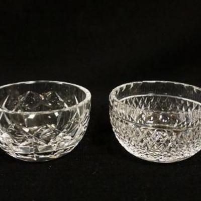 1133	WATERFORD LEAD CRYSTAL LOT OF 4 ASSORTED BOWLS, LARGEST APPROXIMATELY 4 IN X 3 IN HIGH
