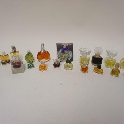 1114	ASSORTED MINIATURE PERFUMES, GROUP OF 19
