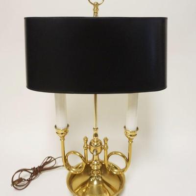 1099	BRASS BOUILLOTTE LAMP, APPROXIMATELY 21 IN
