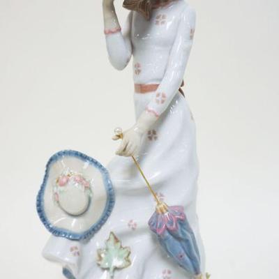 1023	LLADRO PORCELAIN FIGURE OF A WOMAN W/PARASOL, APPROXIMATELY 16 1/2 IN HIGH
