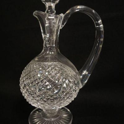 1155	WATERFORD LEAD CRYSTAL DECANTOR, APPROXIMATELY 12 IN HIGH
