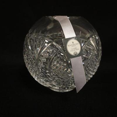 1148	WATERFORD LEAD CRYSTAL ROSE BOWL, APPROXIMATELY 6 IN HIGH
