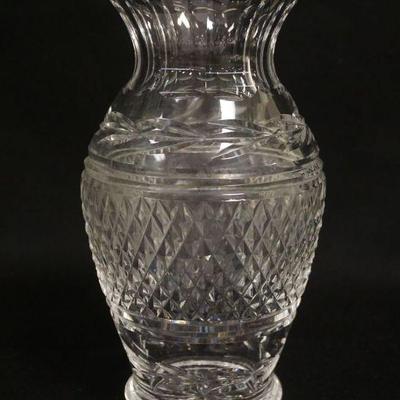 1156	WATERFORD LEAD CRYSTAL VASE, APPROXIMATELY 9 IN HIGH
