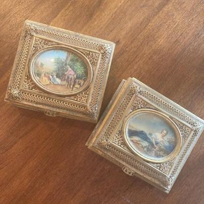 Victorian Trinket Boxes