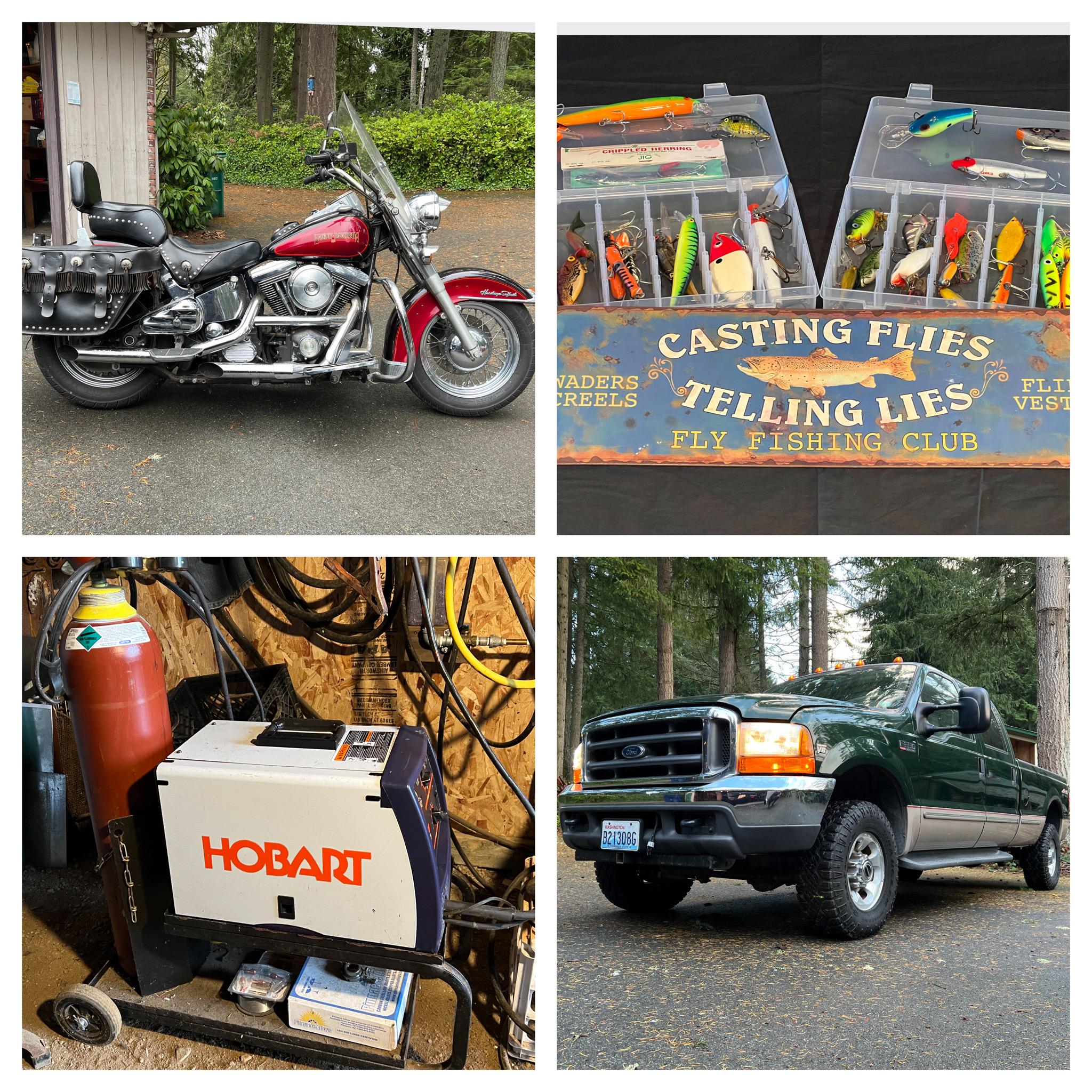 Redmond Estate Auction of Trucks, Camper, Trailer, Harley Davidson, ATV