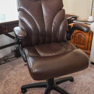 Leather office chair
