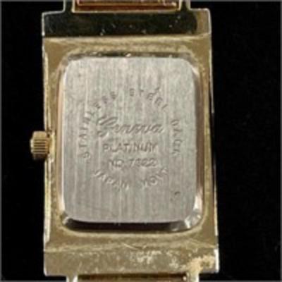 GENEVA PLATINUM WATCH