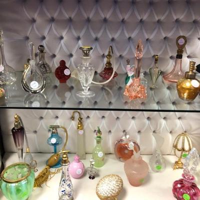 Very Nice Antique Perfume bottle collection