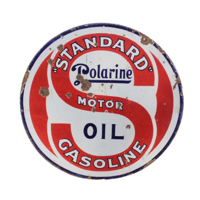Standard Polarine Oil Sign