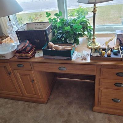 desk/credenza piece