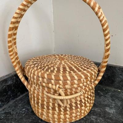 Charleston sweet grass basket
