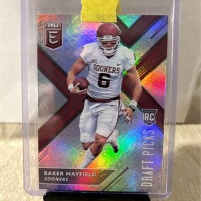 Lot 22
Baker Mayfield Rookie 