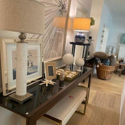 Staging goods ready to go - Model Home floor samples