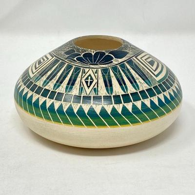 Norman Lansing Sgraffito Pottery 