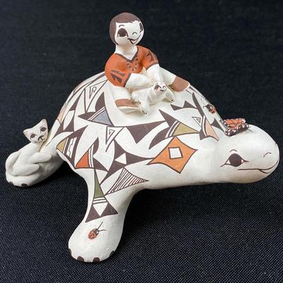  Sweet Acoma Turtle by Judy Lewis