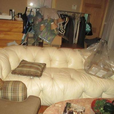 Leather Sofa and so much more  