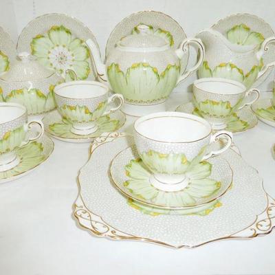Tuscan England, dessert set