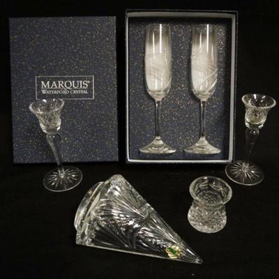 1254	WATERFORD LEAD CRYSTAL 6 PIECE LOT
