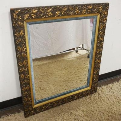 1206	VICTORIAN FRAMED WALL MIRROR, APPROXIMATELY 30 IN X 36 IN
