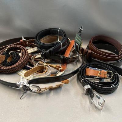 Men's Belts- Dockers and more 