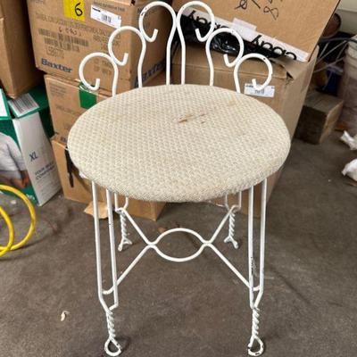 Small Wrought Iron Stool