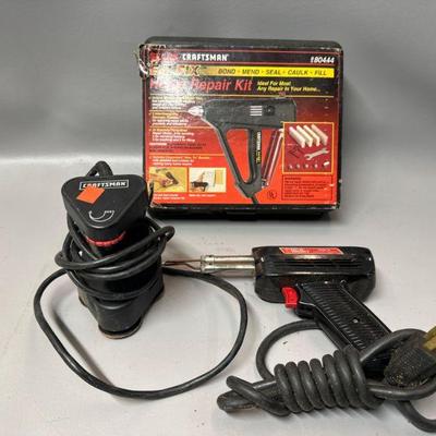 Weller Soldering Gun & Craftsman Sander & Craftsman EZ Fix