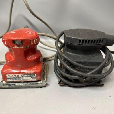 Makita Sander & Black and Decker Finishing Sander