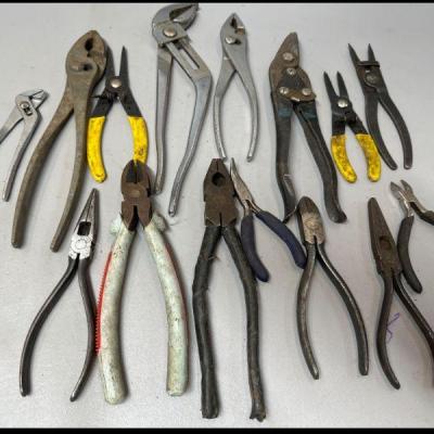 Assorted Tools- Pliers, Needle nose and more 