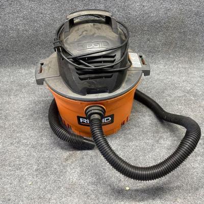 Ridgid Shop Vac With Hose Powers On