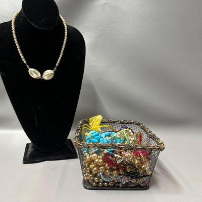 Costume Jewelry Stand is not included