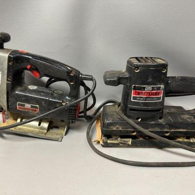 Craftsman Auto Scroller Saw and Craftsman Dual Motion Belt Sander