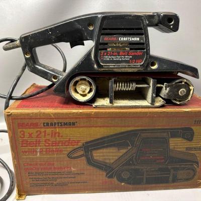 Craftsman 3x21-in Belt Sander 