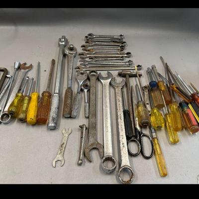 Assorted Screwdrivers and Wrenches 