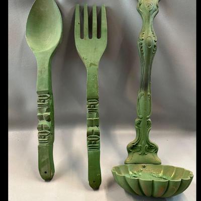  Spoon, Fork and Ladle Plant Holder