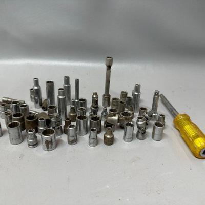 Assorted Sockets with Driver 
