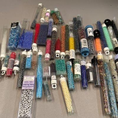 Assorted Beads- Glass and Acrylic Beads