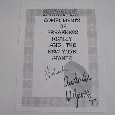 Rob Zatechka #73 (New York Giants)