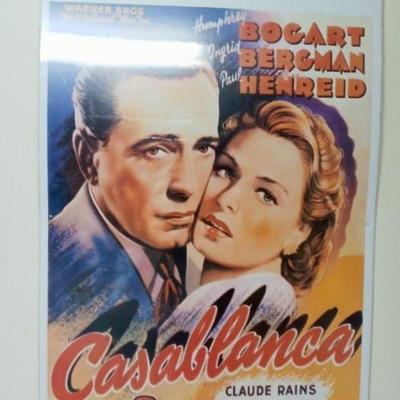 Casablanca movie poster