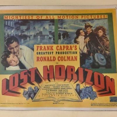 Lost Horizon poster