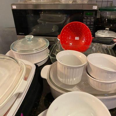 Corningware, Pyrex, Serving Pieces and more