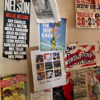 Tons of posters