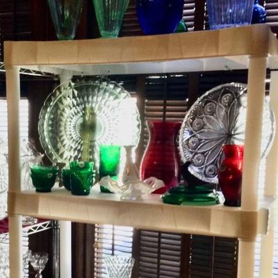 Depression era glassware