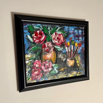 Good color, nicely framed!