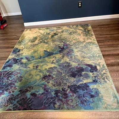 Two area rugs.