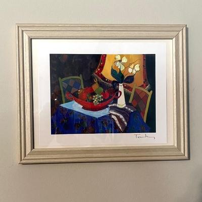 One of several art pieces.