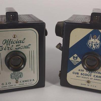 (2) 1950s Cub & Girl Scout 620 Cameras