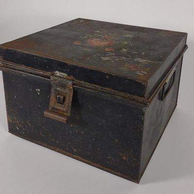 Early Tin Bread Box